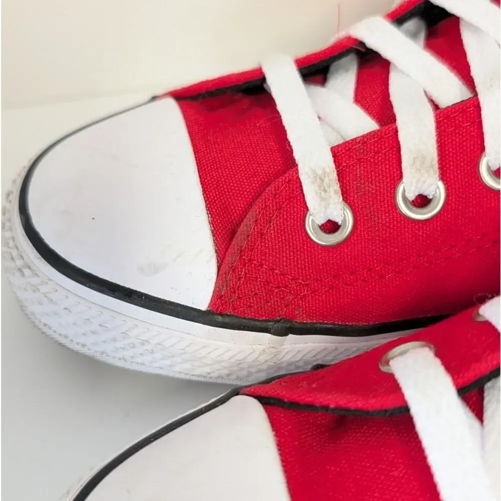 Converse Chuck Taylor All High Star Street Space Explorer Sneaker M11 W13 Red